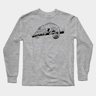 Chameleon on a stick Long Sleeve T-Shirt